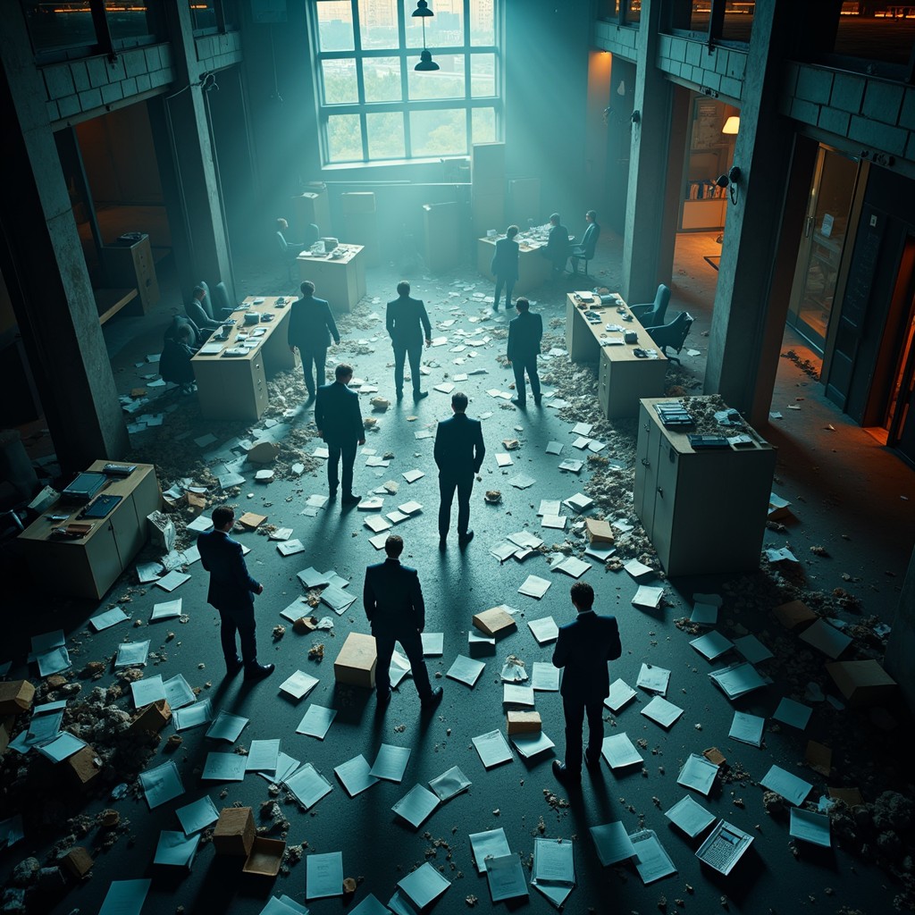 Free Corporate Chaos Unleashed Image - Chaos, Office, Emergency ...