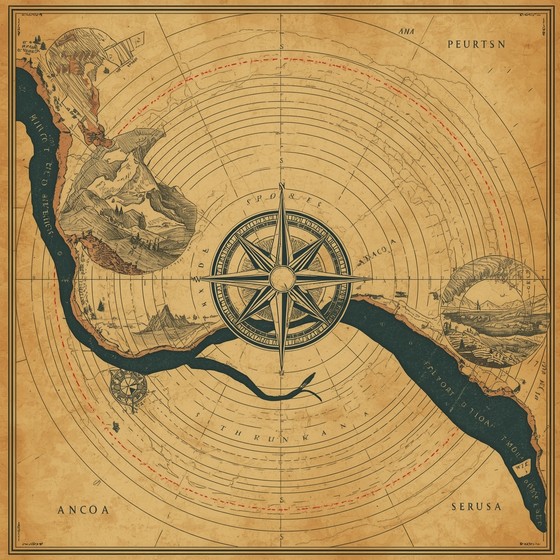 Free Vintage Journey Map Image - Compass, Map, Cartography | Download ...