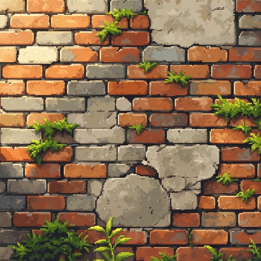 Free Ancient Pixel Wall Image - Pixel, Retro, Brick | Download at StockCake