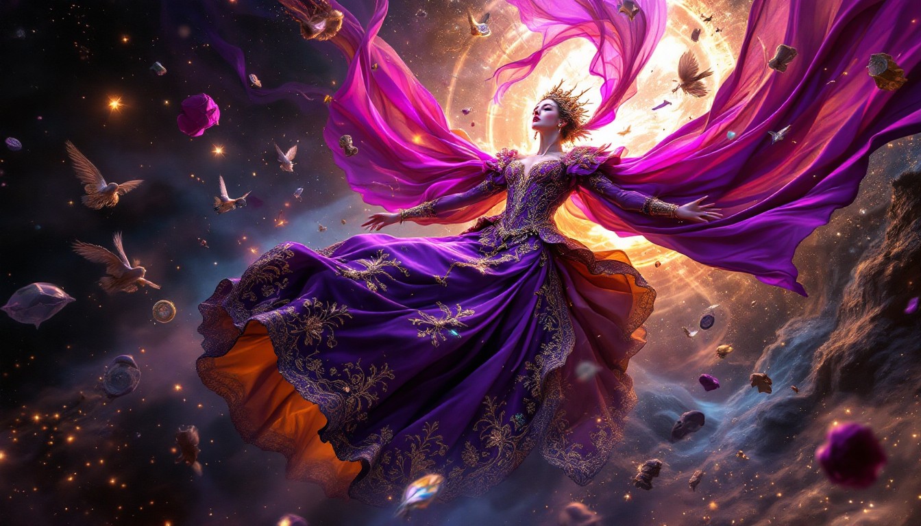 Free Celestial Purple Magic Image - Magical, Purple, Floating ...