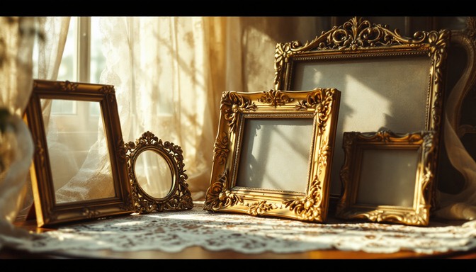Free Golden Frames Glow Image - Vintage, Golden, Frames | Download at ...