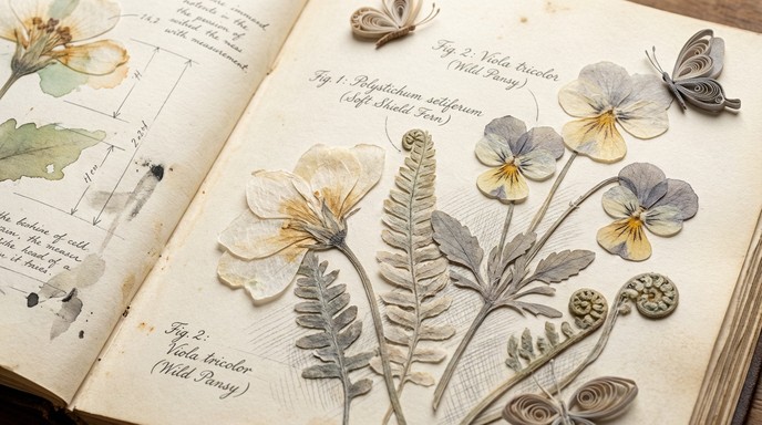 Free Paper Botanical Artistry Image - Botanical, Papercraft ...