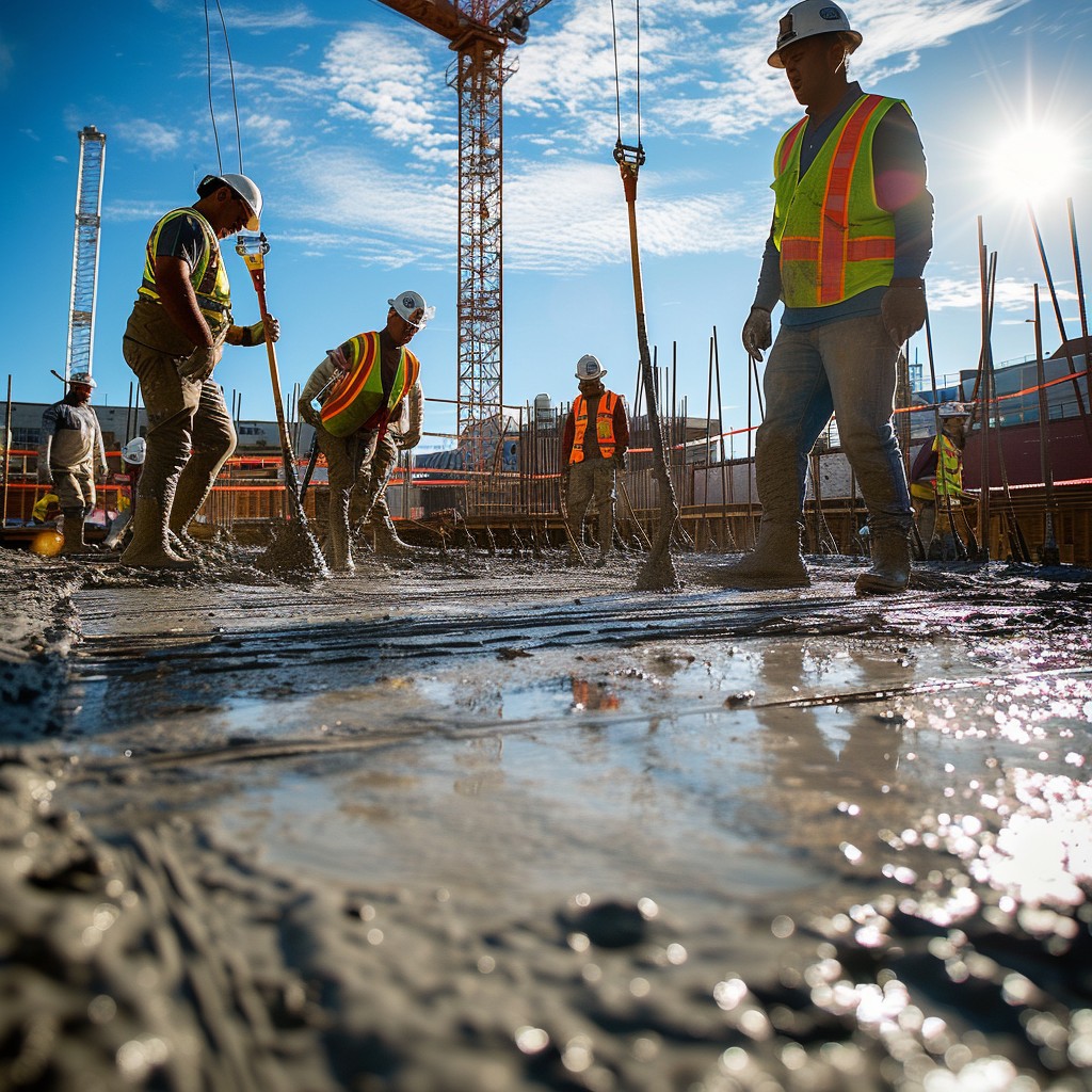 Free Construction Site Activity Image - Construction, Workers, Concrete ...