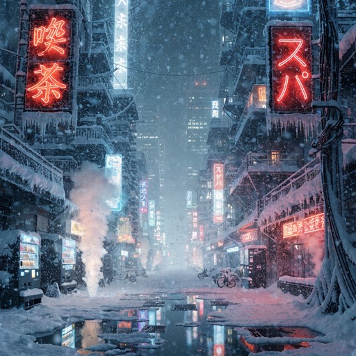 Free Cyberpunk Snow Storm Image - Cyberpunk, Winter, Snow | Download at ...