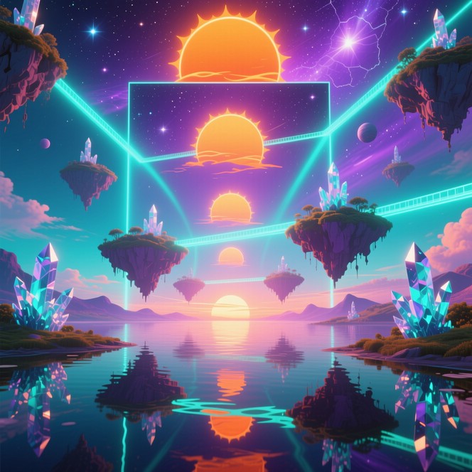 Free Paradoxical Sun Realm Image - Sunrise, Fantasy, Surreal | Download ...