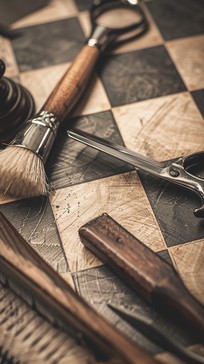 Free Barber Tools Arranged Image - Barber, Tools, Scissors | Download ...
