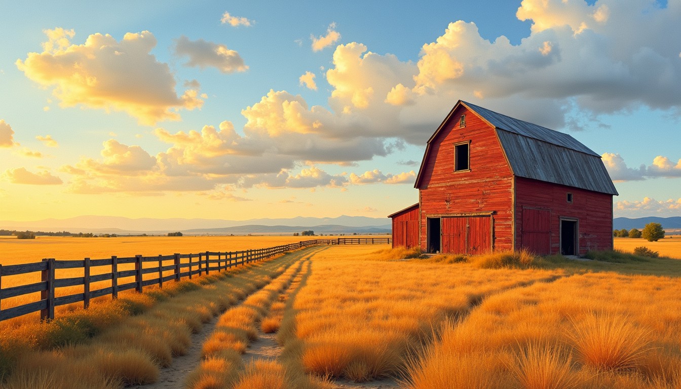 Rustic Rural Barn Free Rustic Rural Serenity Image - Barn, Sunset, Rural | Download at ...