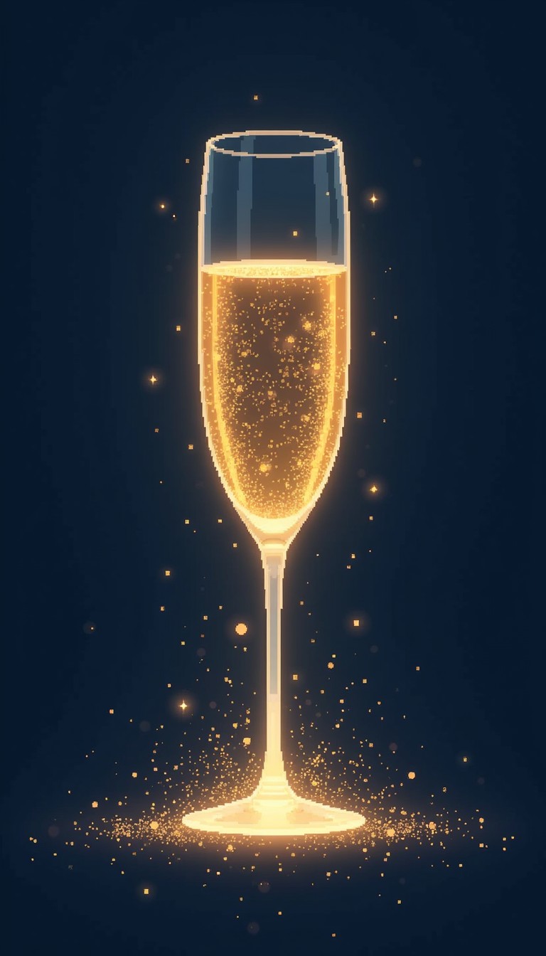 Free Sparkling Midnight Toast Image - Champagne, Celebration, Bubbles ...