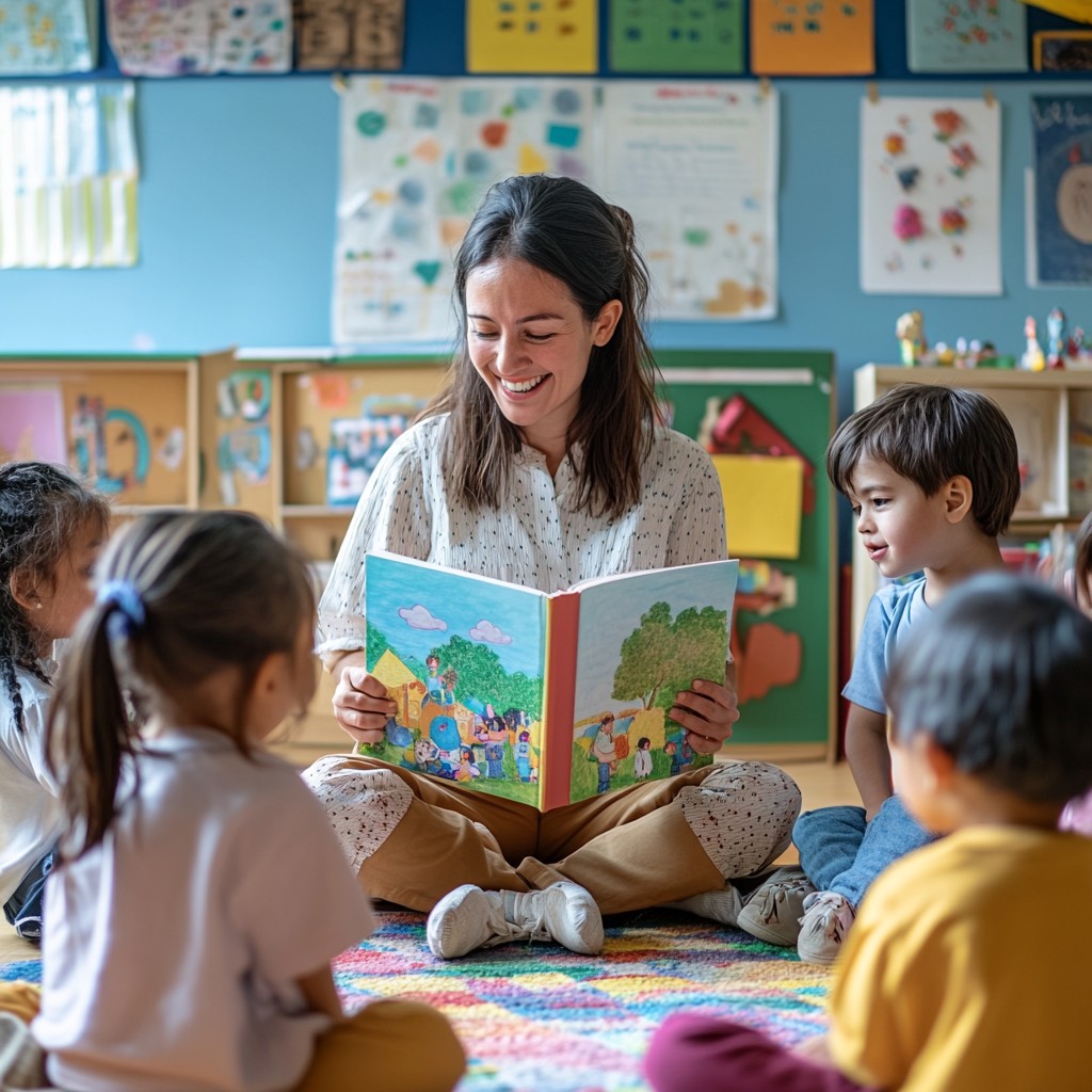 Free Joyful reading time Image - Reading, Classroom, Children ...