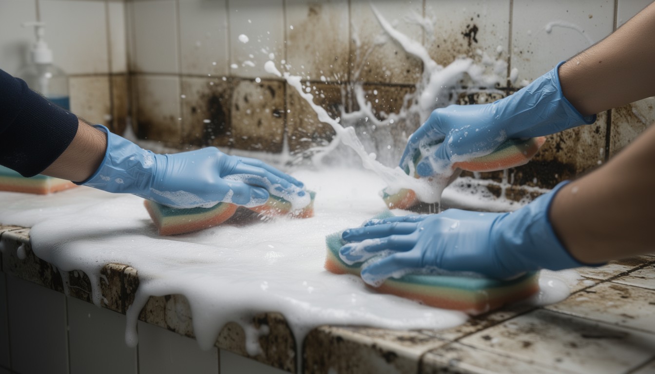 Free Deep Clean Action Image - Cleaning, Scrubbing, Gloves | Download ...