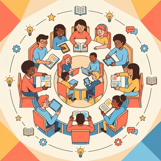 Free Collaborative Learning Circle Image - Education, Collaboration ...