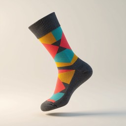 Sock Geometry Free Vibrant Geometric Sock Image - Sock, Geometric, Pattern | Download ...