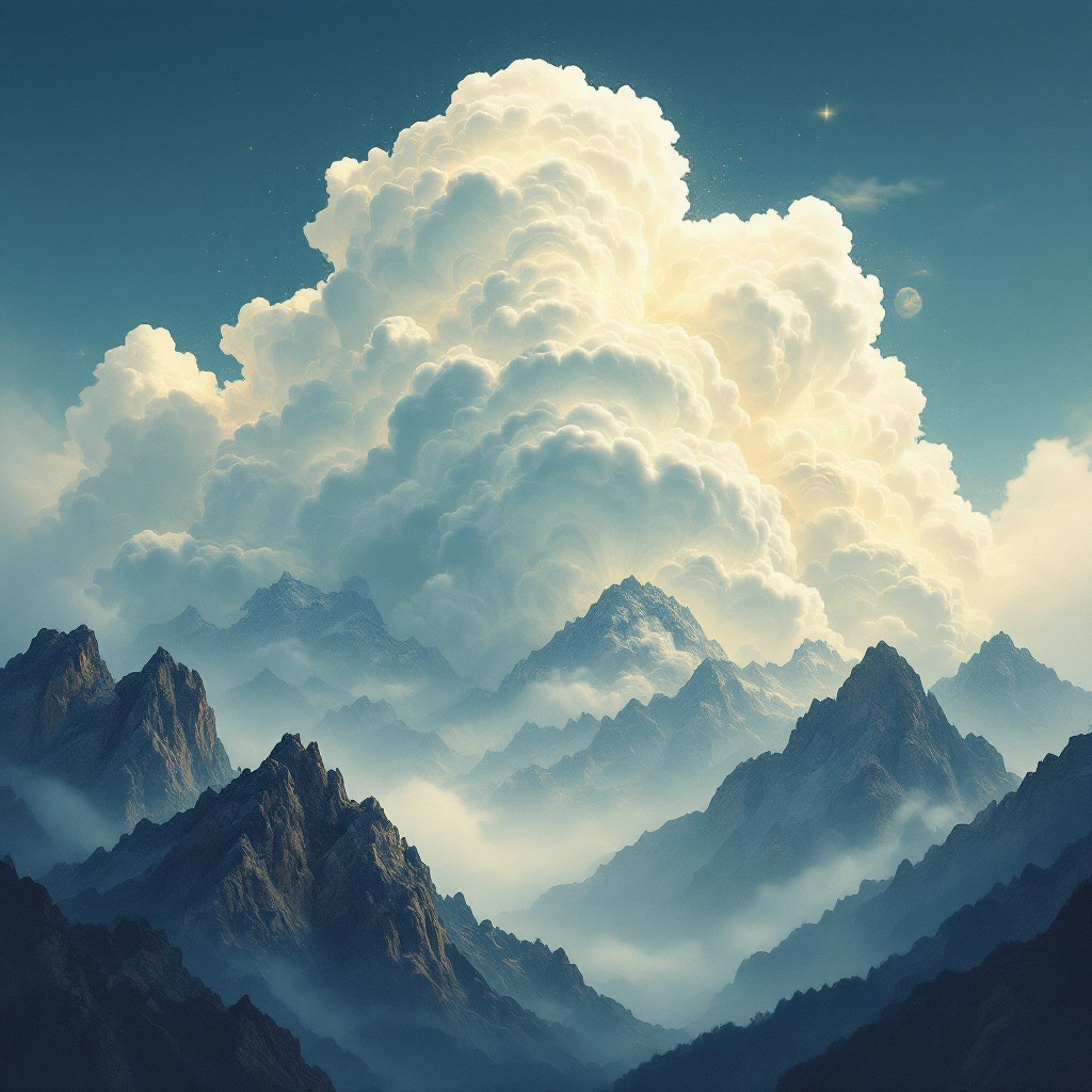 Free Mystic Mountain Clouds Image - Mountains, Clouds, Peaks | Download ...