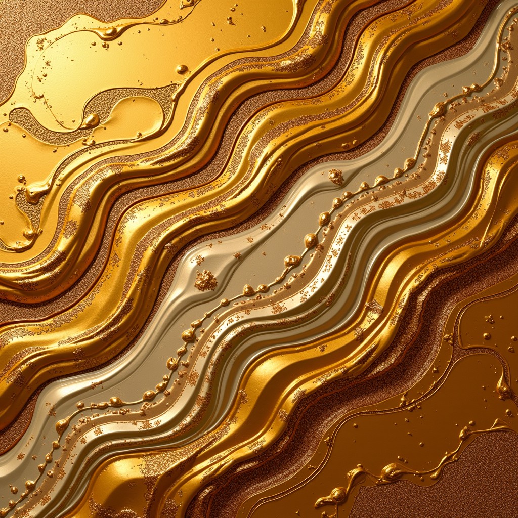 Free Molten Gold Rivers Image - Gold, Metallic, Flowing | Download at ...