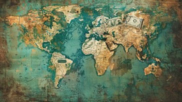 Free Vintage World Map Image - Map, World, Vintage | Download at StockCake