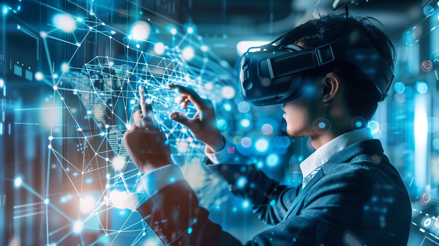 Free Virtual Reality Interaction Image - Virtual, Reality, Technology ...