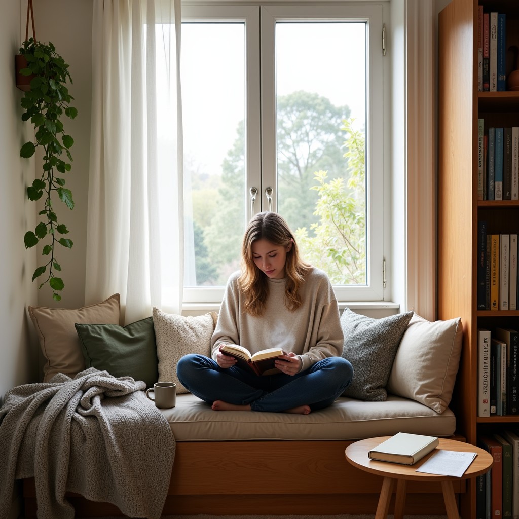 Read On Window Free Peaceful window reading Image - Reading, Window, Nook | Download ...