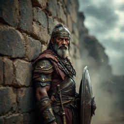 Free Warrior Awaits Battle Image - Warrior, Shield, Armor | Download at ...
