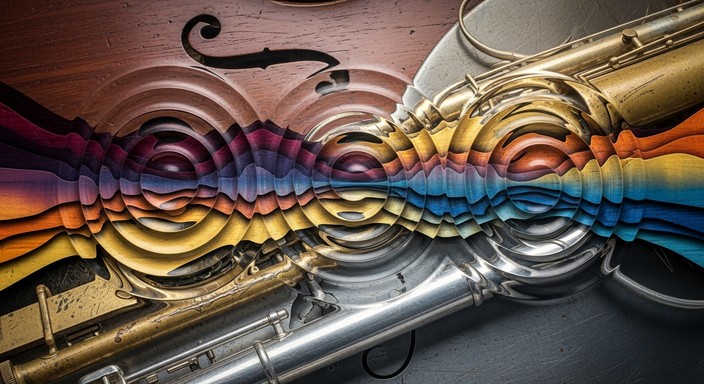 Musical Instruments Wave Patterns Free Instrumental Sound Waves Image - Music, Instruments, Sound ...