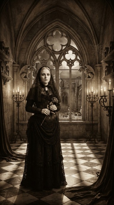 Free Gothic Mourning Portrait Image - Gothic, Victorian, Woman ...