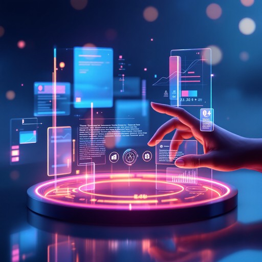 Free Future Technology Interface Image - Holographic, Interface ...