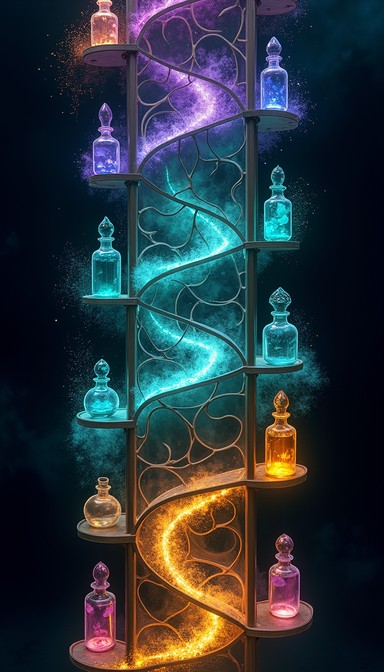 Potion Deep Free Mystical Potion Spiral Image | Download at StockCake