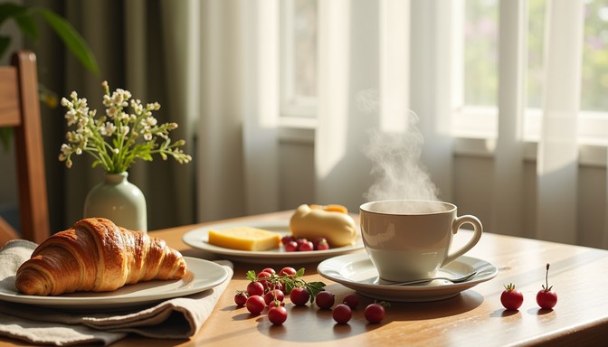 Free Peaceful Breakfast Moment Image | Download at StockCake