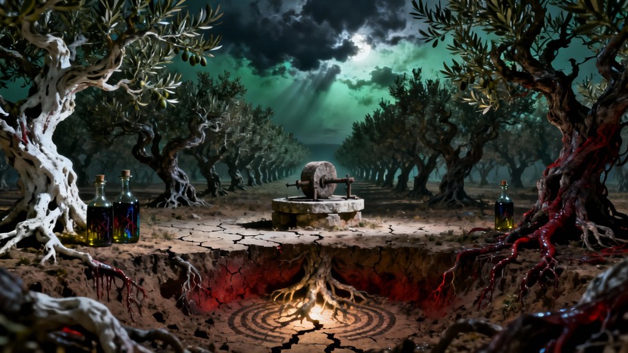 Oliver Tree Gothic Look Free Gothic Olive Ruins Image - Gothic, Ruins, Moonlight | Download at ...