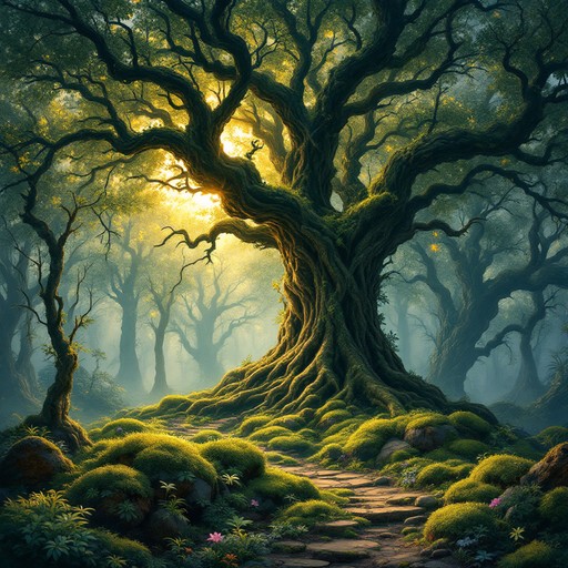 Free Enchanted Forest Gathering Image - Forest, Woodland, Gathering ...