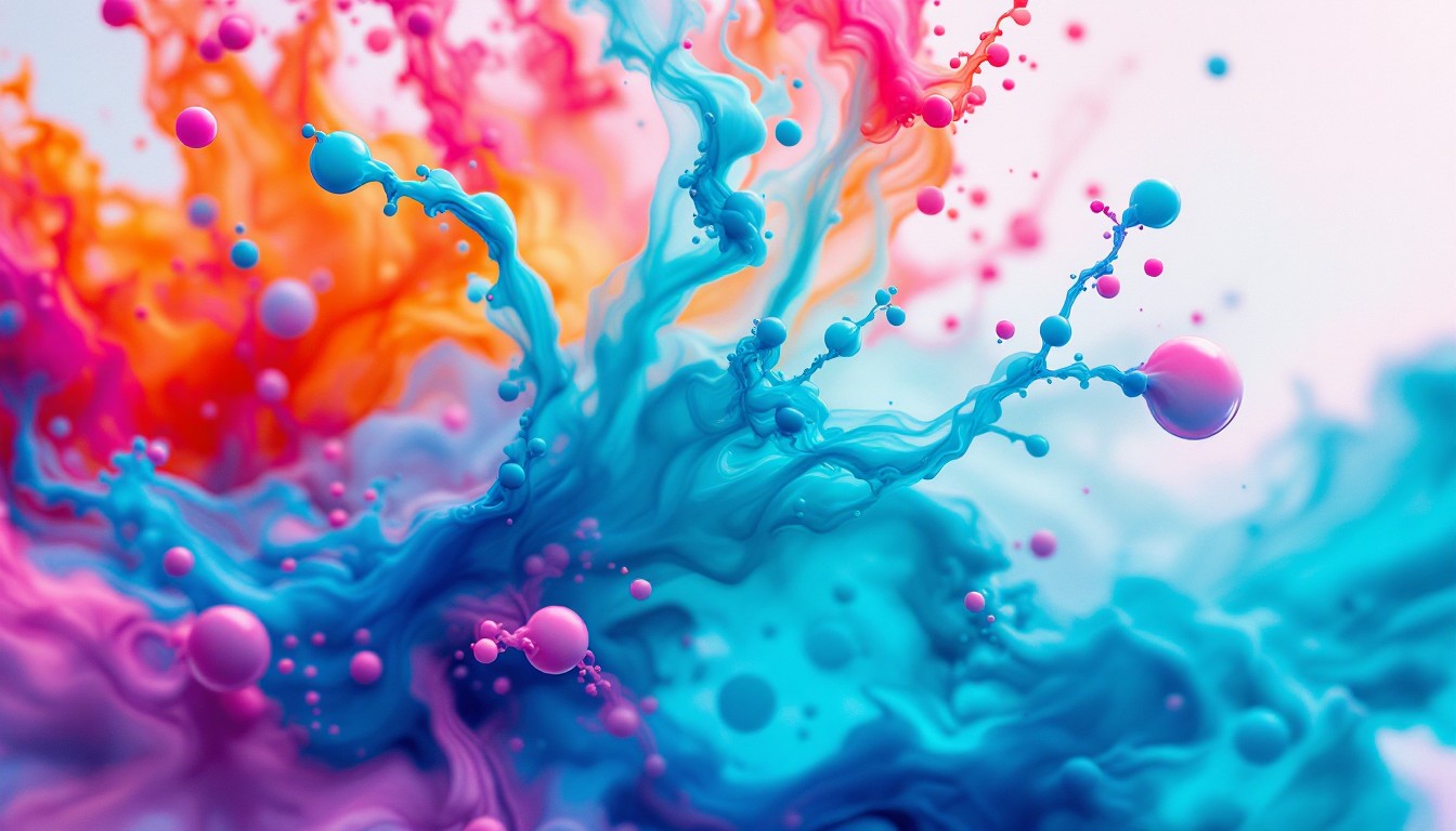 Flow With Ink Free Vibrant Ink Flow Image - Abstract, Ink, Water | Download at StockCake