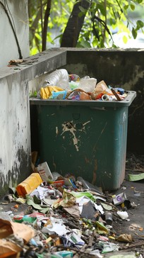 Free Overflowing Trash Bin Image - Trash, Overflow, Litter | Download ...