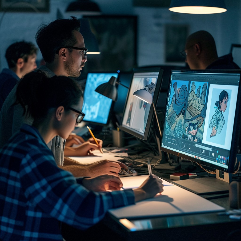 Free Artists at Work Image - Artists, Creativity, Workplace | Download ...