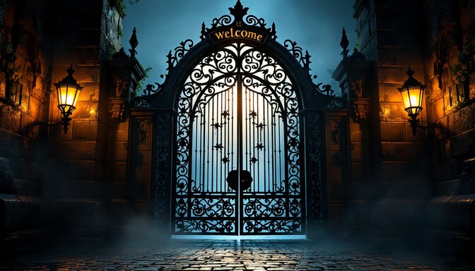 Free Gothic Gateway Mystery Image - Gothic, Architecture, Gate ...