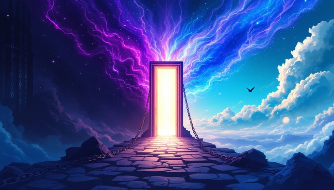 Free Transcendent Cosmic Gateway Image - Portal, Doorway, Cosmic ...