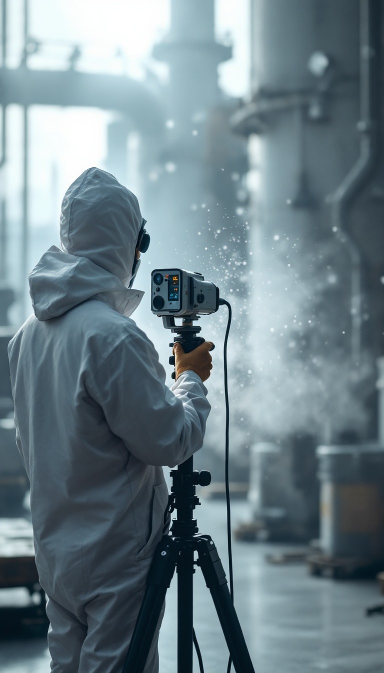 Testing Atmosphere Free Industrial Air Testing Image - Scientist, Hazmat, Industrial ...