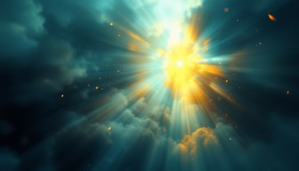 Free Divine Golden Rays Image - Sunbeams, Rays, Sunrise | Download at ...