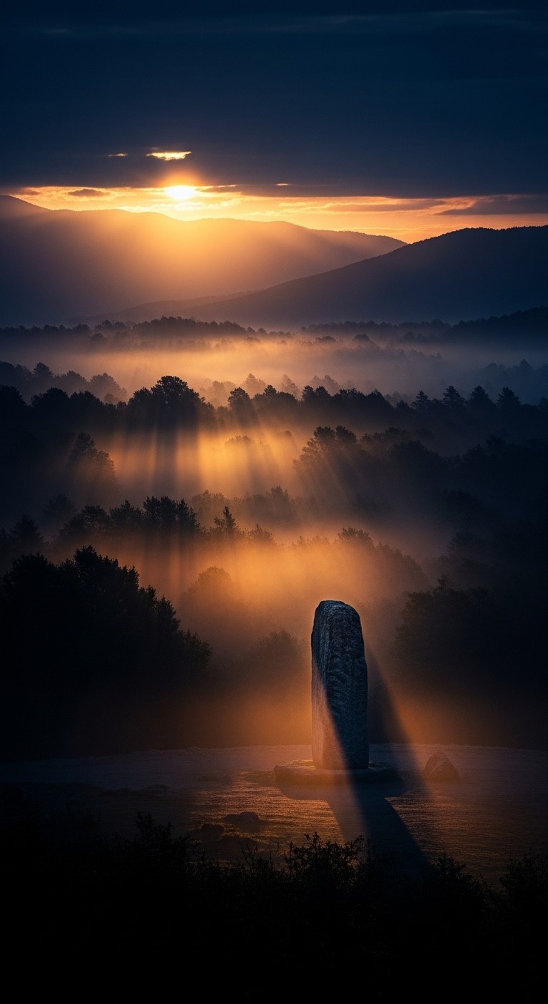 Free Misty Mountain Dawn Image - Sunrise, Fog, Mountains | Download at ...