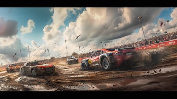 Free Intense Rally Race Image - Rally, Racing, Cars | Download at StockCake