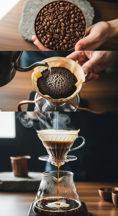 Brew Free Bean to Brew Image - Coffee, Pourover, Beans | Download at StockCake