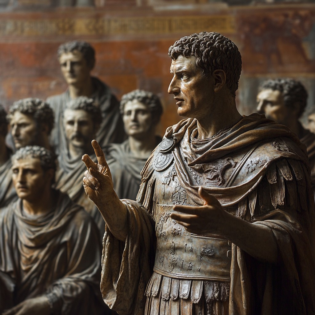 Roman Rhetor Statue Free Roman Statue Speech Image - Roman, Statue, Sculpture | Download at ...