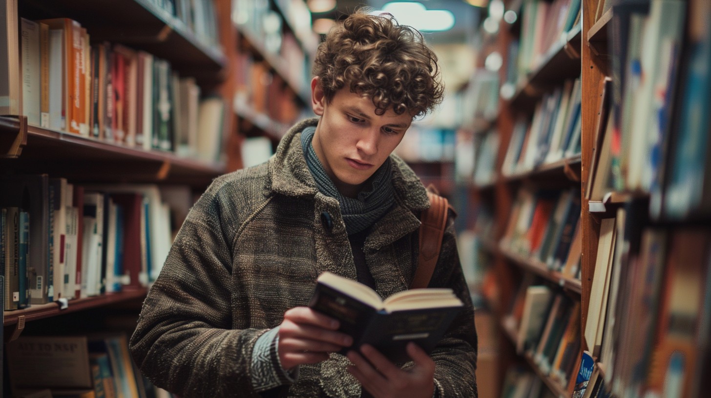Reading In Library Free Reading in Library Image - Reading, Library, Books | Download at ...