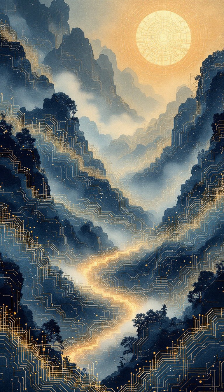 Free Mystical Digital Mountains Image - Mountains, Digital, Mystical ...