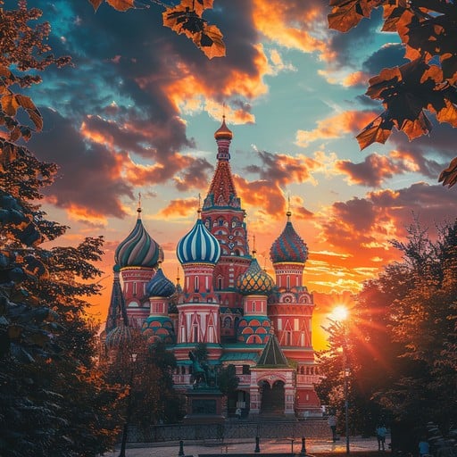 Free Sunset Cathedral Scene Image | Download at StockCake