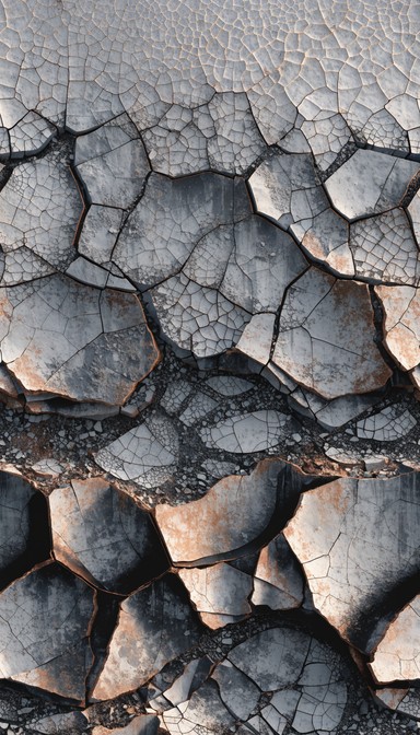 Free Fractured Industrial Surface Image - Cracked, Concrete, Texture ...