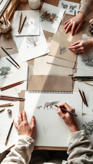 Free Artist at Work Image - Art, Drawing, Sketch | Download at StockCake