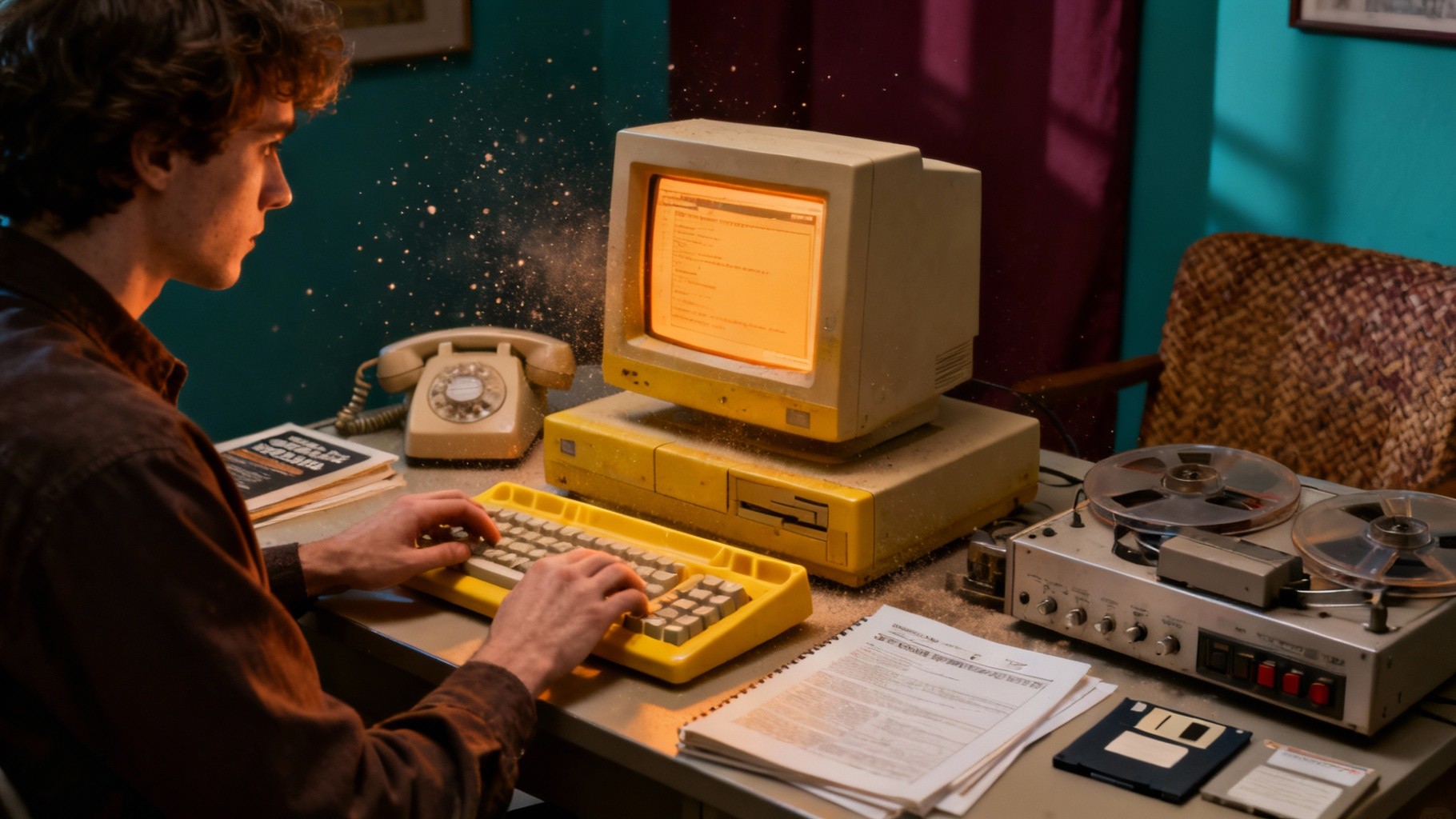 Free Retro Computing Workspace Photo - Vintage, Retro, Computer ...
