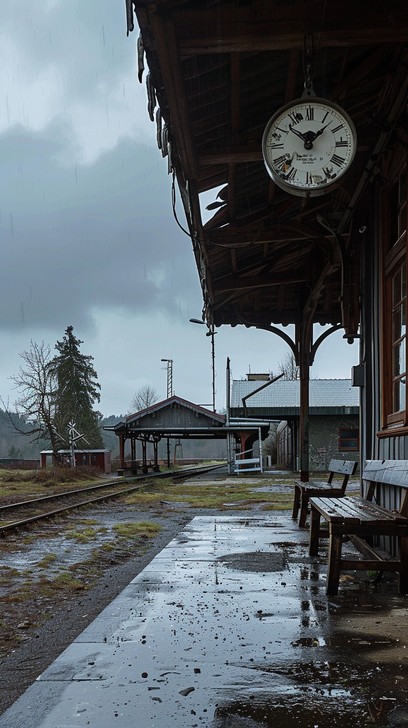 Free Time Standing Still Image - Train, Station, Clock | Download at ...