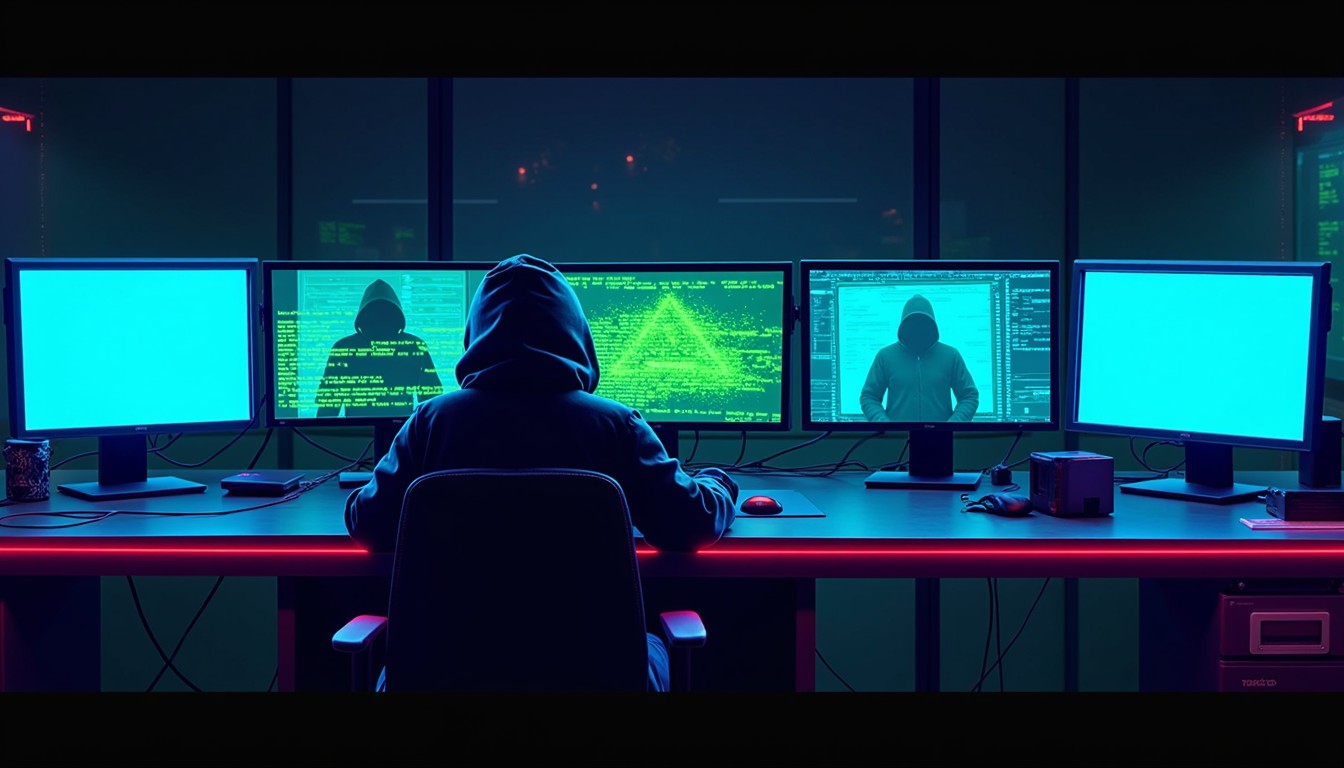 Free System Under Attack Image - Cyberpunk, Hacker, Screens | Download ...