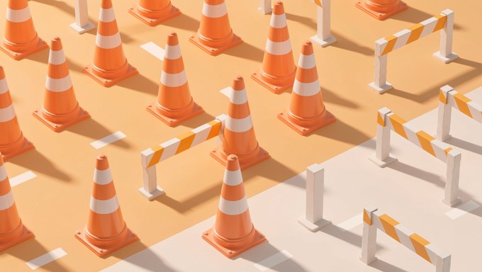 Free Urban Construction Zone Image - Traffic, Cone, Street | Download ...