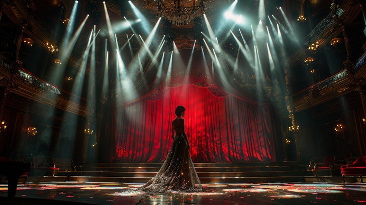 Free Elegant Stage Performance Image - Theater, Stage, Lights ...